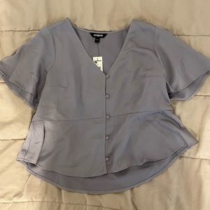 Express button up blouse